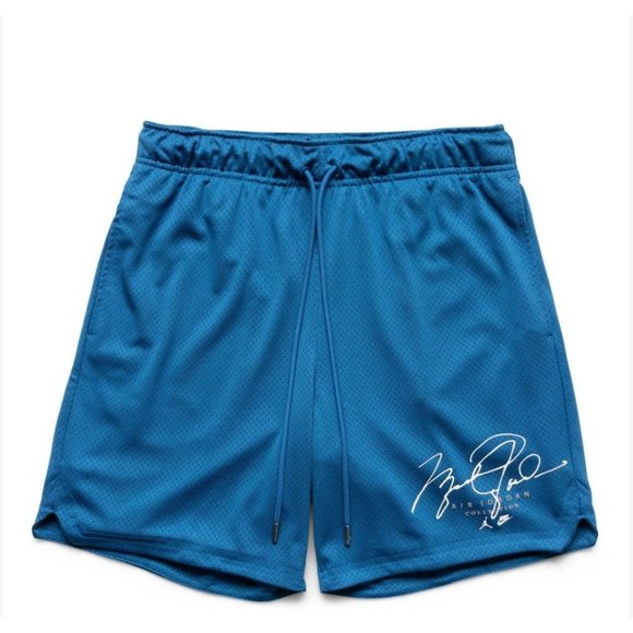 Jordan Other - Jordan AIR JORDAN sz M ESSENTIALS draw string signature blue SHORTS